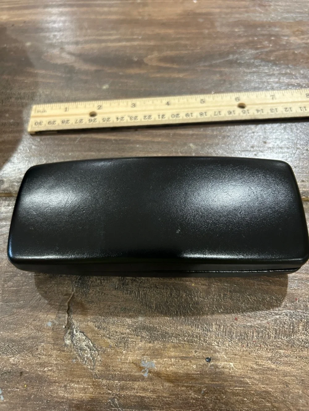 Ralph Lauren Black Eyeglass Case with Red Logo - Picture 4 of 5